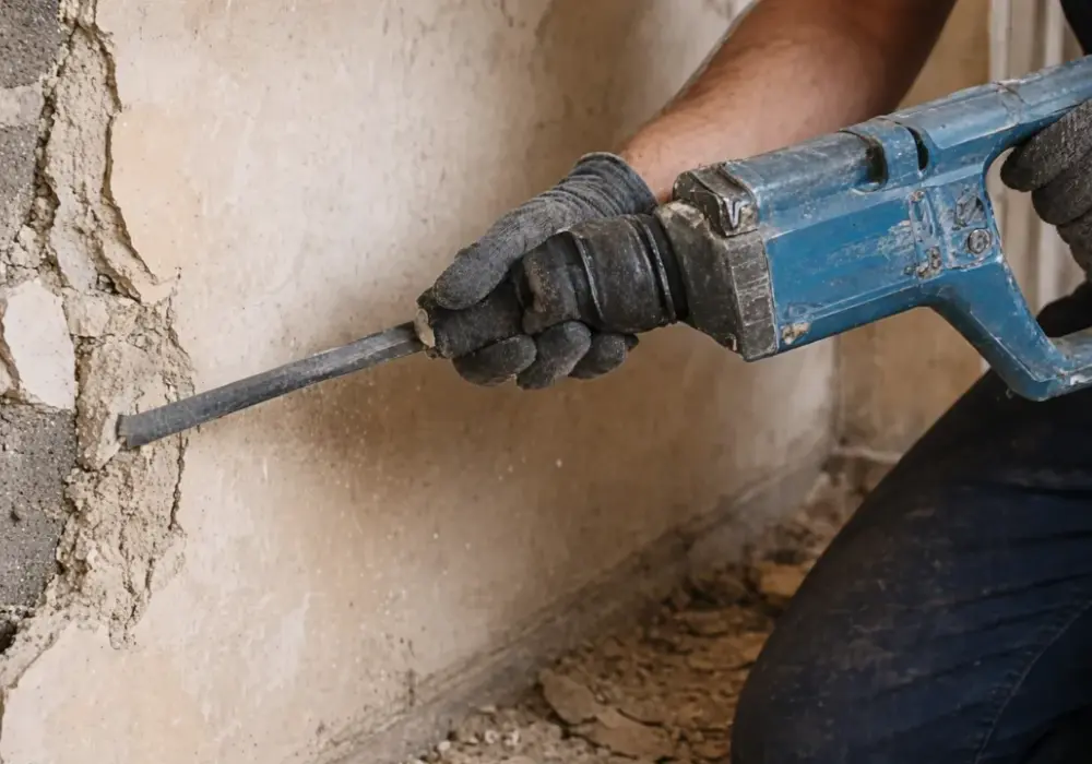 Jak usunąć tynk dekoracyjny ze ściany? Prosty poradnik DIY
